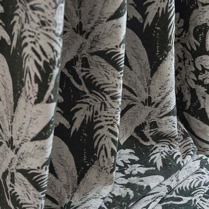 Tenda jacquard con foglie di isole tropicali - image 9