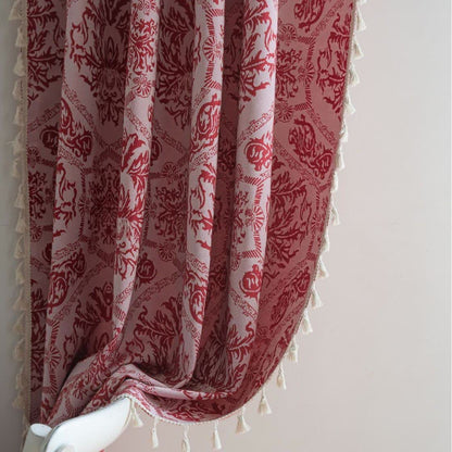Tenda jacquard con motivo retrò in stile etnico - image 4