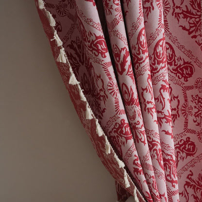 Tenda jacquard con motivo retrò in stile etnico - image 3