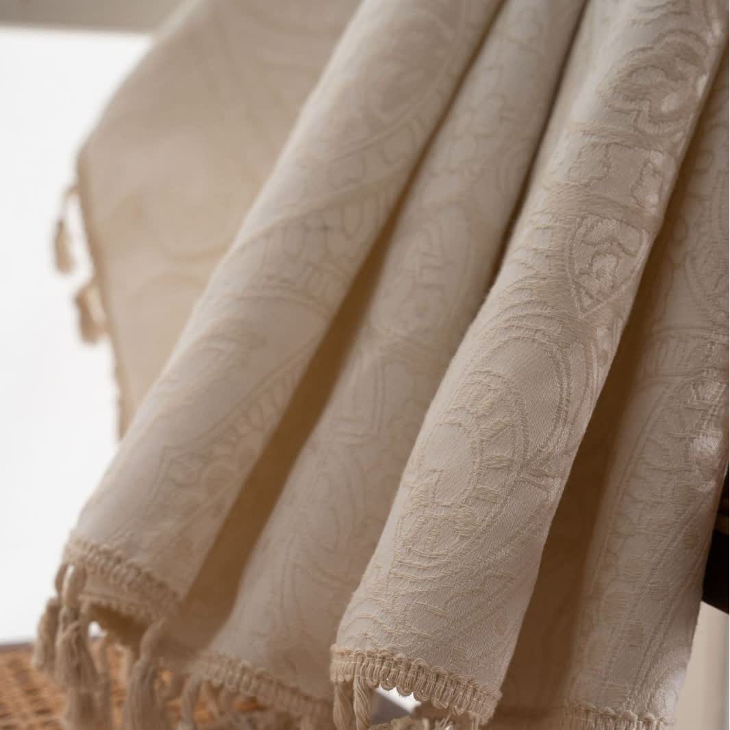 Tenda jacquard con motivo paisley in stile etnico - image 13