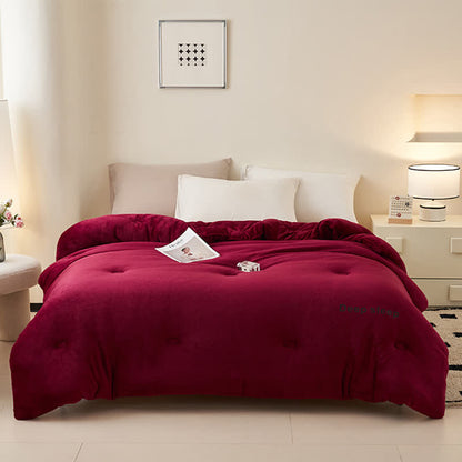 Coperta calda e soffice con stampa a lettere - image 13