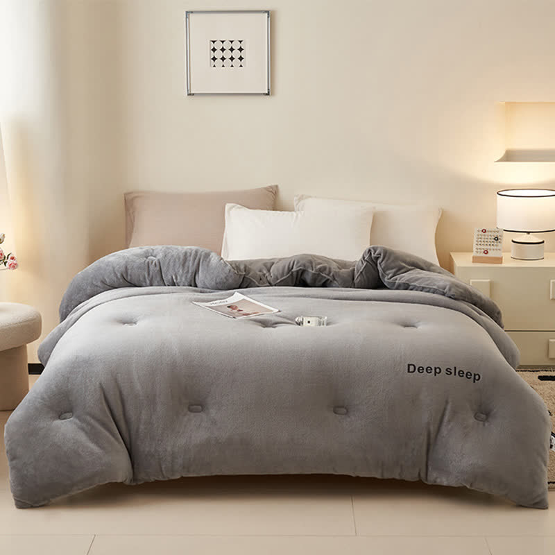 Coperta calda e soffice con stampa a lettere - image 19