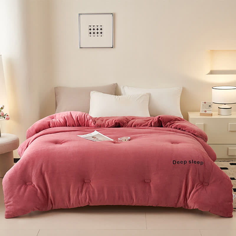 Coperta calda e soffice con stampa a lettere - image 11