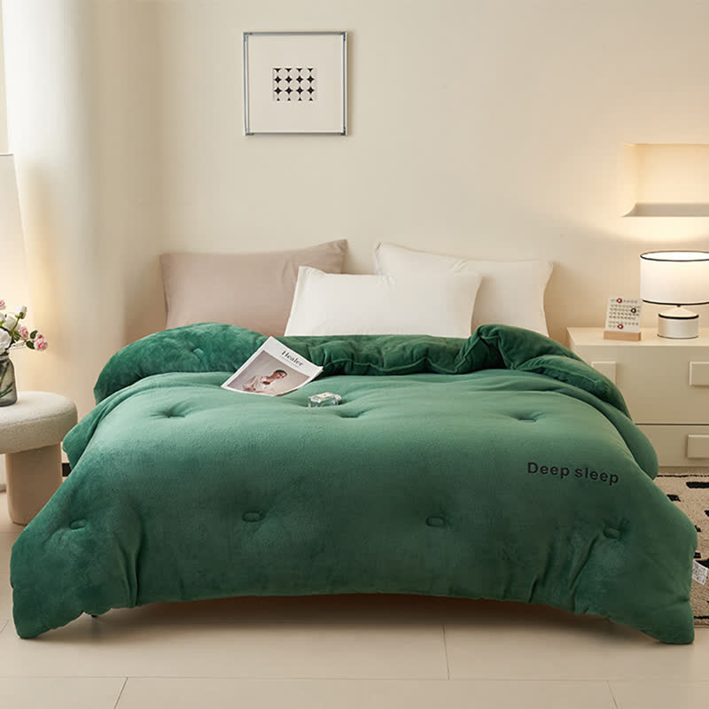 Coperta calda e soffice con stampa a lettere - image 17