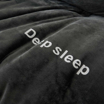 Coperta calda e soffice con stampa a lettere - image 10