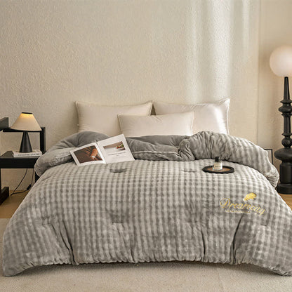 Coperta calda e soffice in tinta unita - image 8