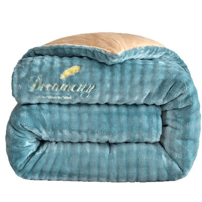Coperta calda e soffice in tinta unita - image 15