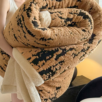 Coperta artistica in sherpa sfumato - image 6