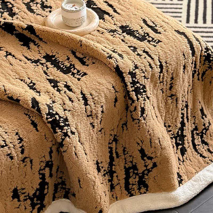 Coperta artistica in sherpa sfumato - image 9