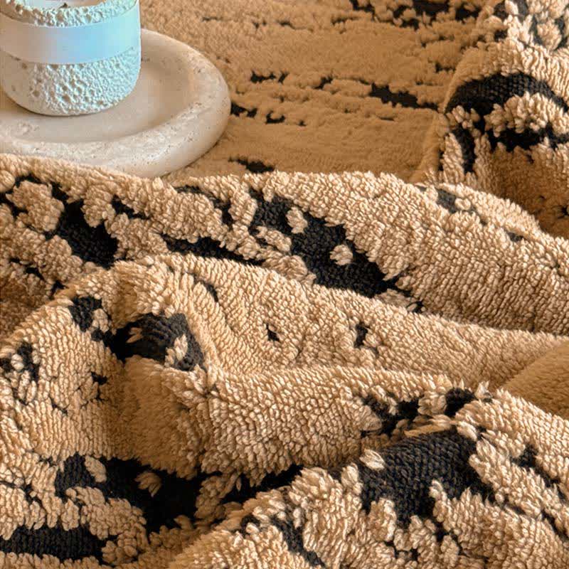 Coperta artistica in sherpa sfumato - image 10