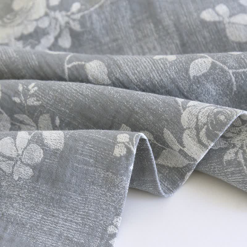 Completo da notte in cotone naturale Grey Rose - image 11