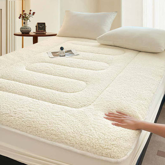 Lenzuolo con angoli caldo Sherpa tinta unita - Bianco - Matrimoniale Grande - image 0