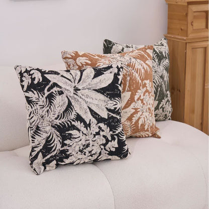 Cuscino decorativo con foglie di isola tropicale - image 0