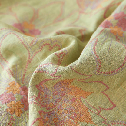 Biancheria da letto in garza di cotone jacquard floreale fresco - image 4