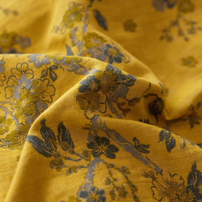 Biancheria da letto in garza di cotone jacquard Plum Blossom - image 9