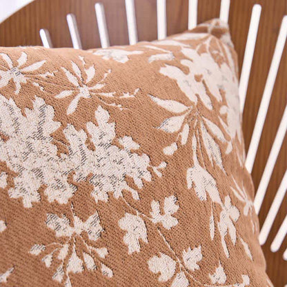 Cuscino decorativo con foglie floreali e inserto - image 8