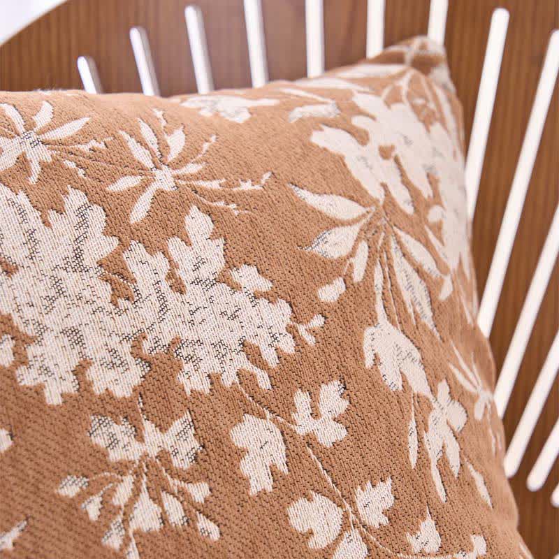 Cuscino decorativo con foglie floreali e inserto - image 8