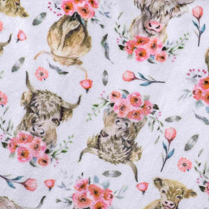 Accappatoio in peluche con stampa floreale animalier - image 7