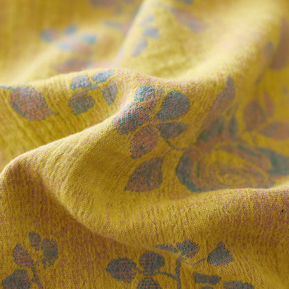 Copriletto in garza di cotone jacquard rosa - image 7