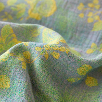 Copriletto in garza di cotone jacquard rosa - image 6