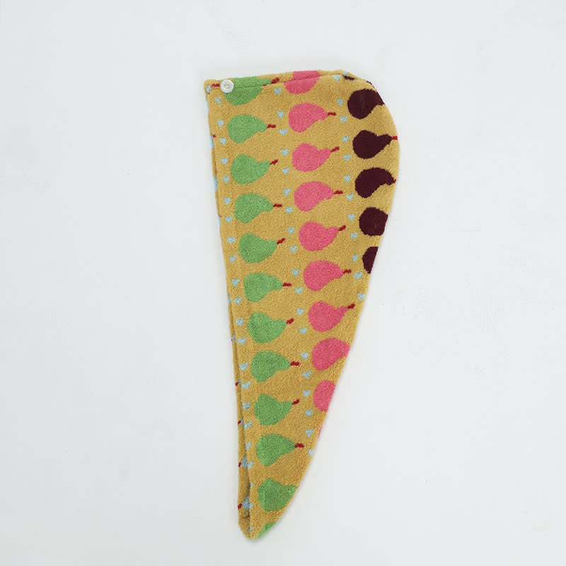 Asciugamano per capelli in cotone Rural Pear - image 13