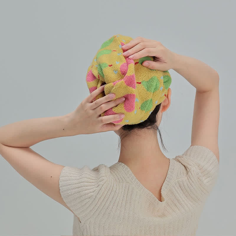 Asciugamano per capelli in cotone Rural Pear - image 12