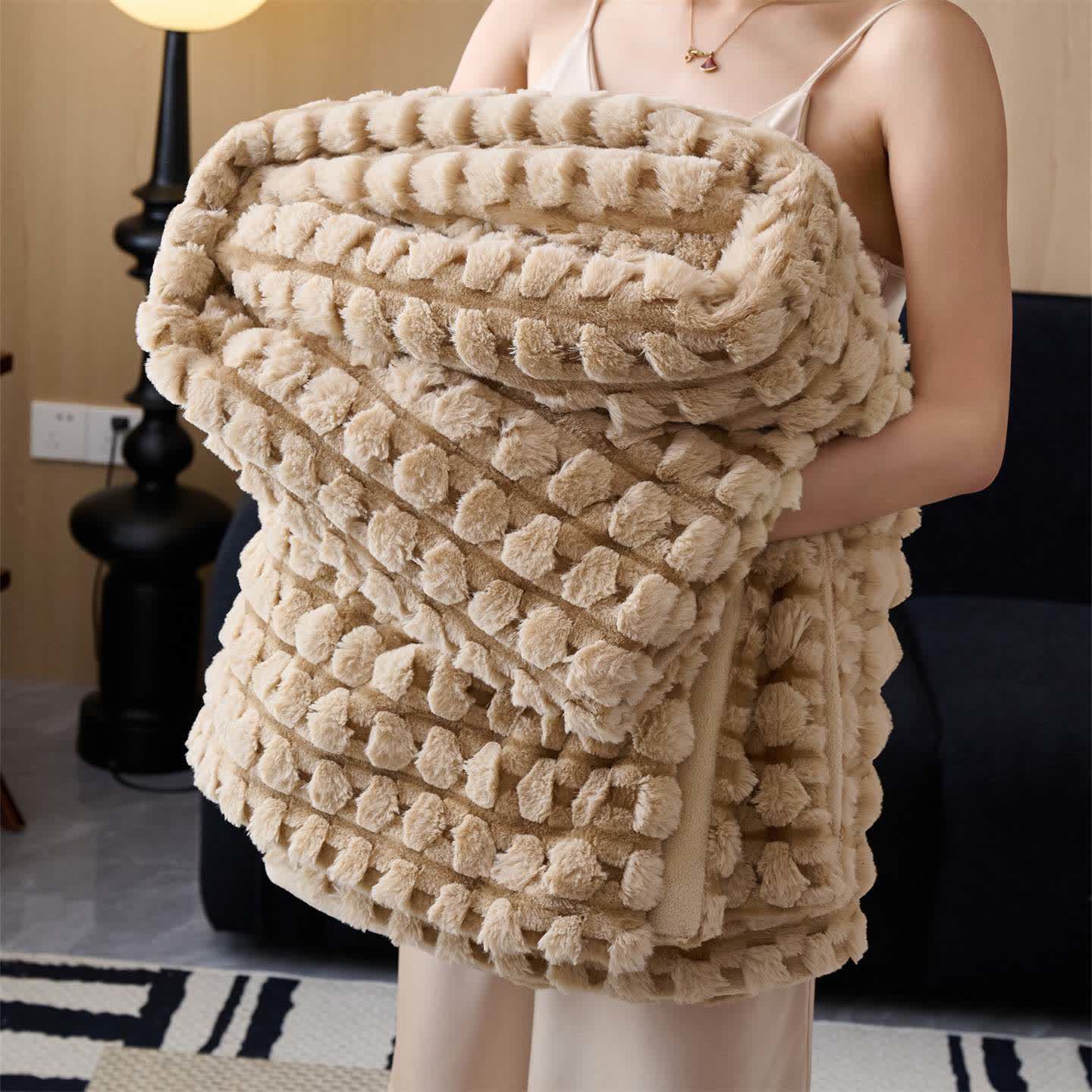 Moderna e lussuosa coperta in pile - image 3