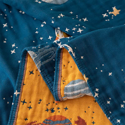 Trapunta reversibile in cotone Dreamy Galaxy - image 4