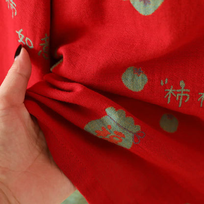 Pigiama in cotone Lucky Persimmon - image 10