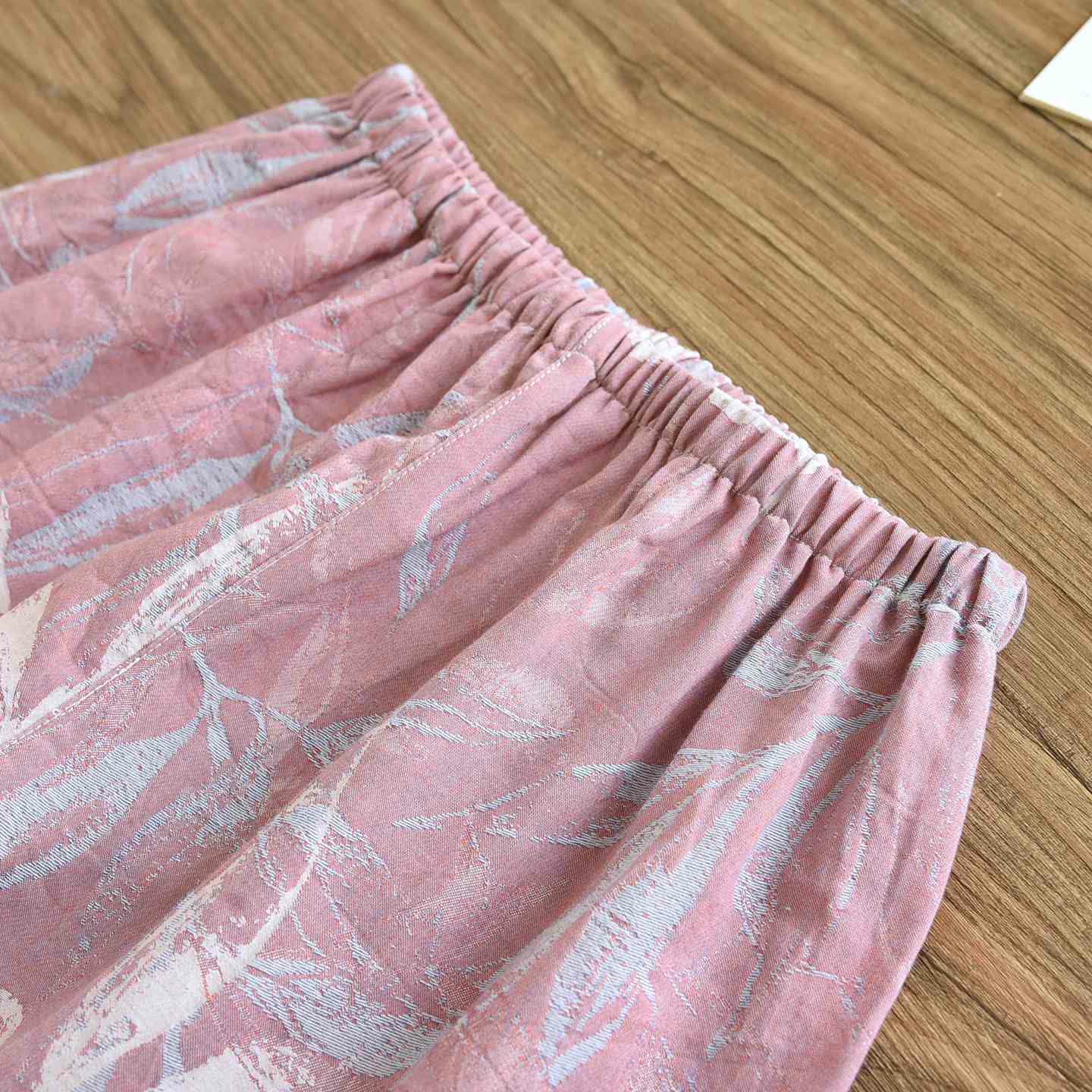 Pigiama in cotone ispirato alle foglie di bambù - image 15