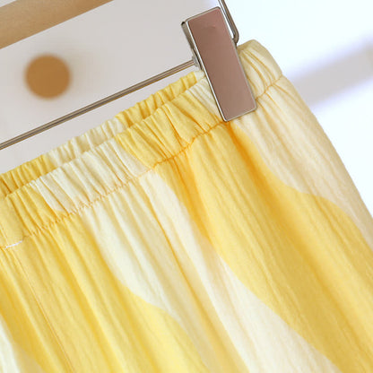 Pigiama in cotone a quadri con tasca per gatto - image 12