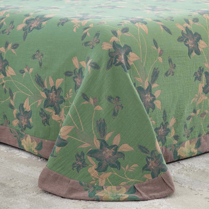 Elegante set di biancheria da letto in garza di cotone Lily (4 pezzi) - image 7