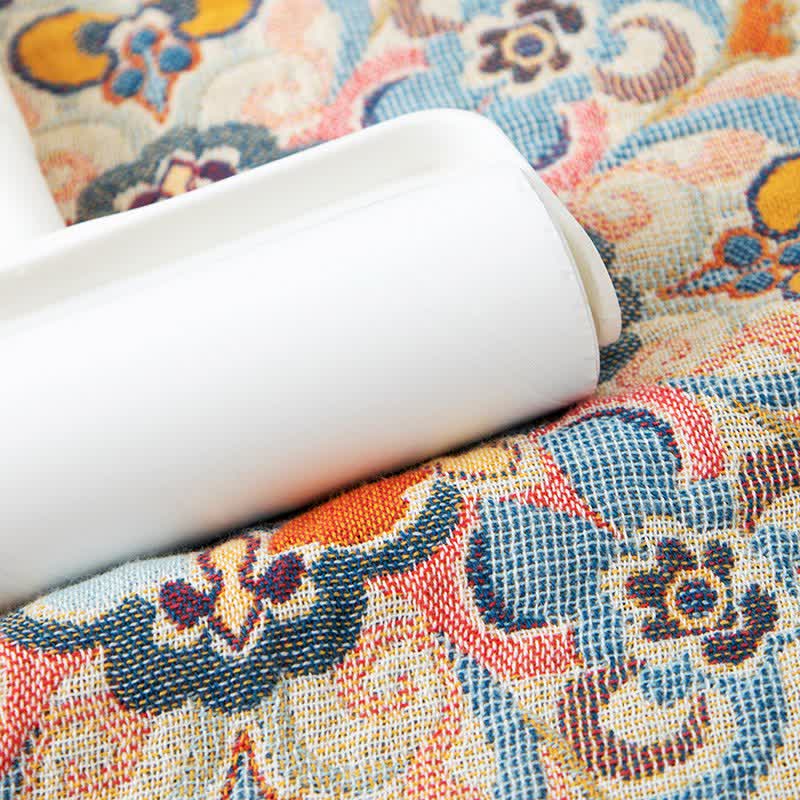 Asciugamano assorbente da cucina in cotone con motivo floreale vintage - image 6