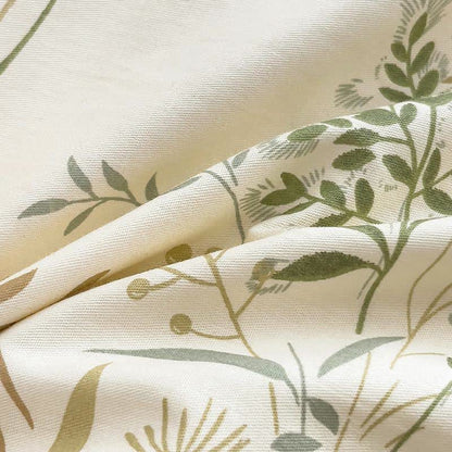 Set di biancheria da letto in cotone con stampa di foglie botaniche - image 8