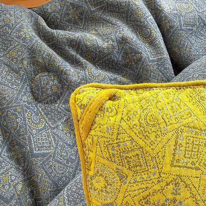 Trapunta in garza di cotone con motivo sottile - image 9