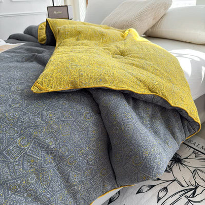 Trapunta in garza di cotone con motivo sottile - image 3