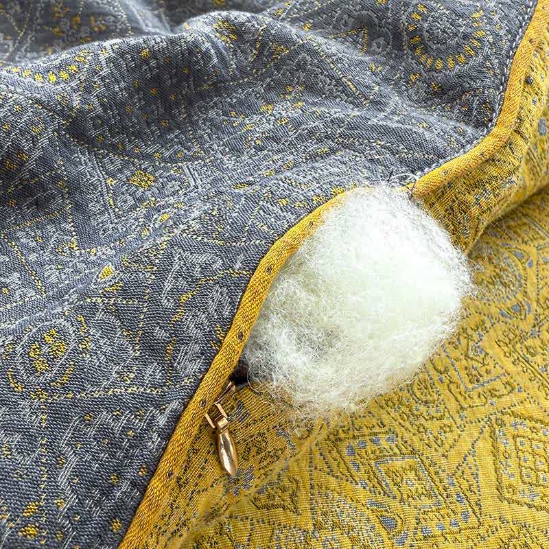 Trapunta in garza di cotone con motivo sottile - image 7