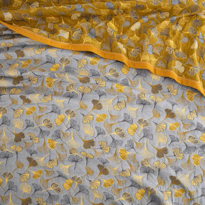 Trapunta in cotone biologico Ginkgo Biloba - image 51