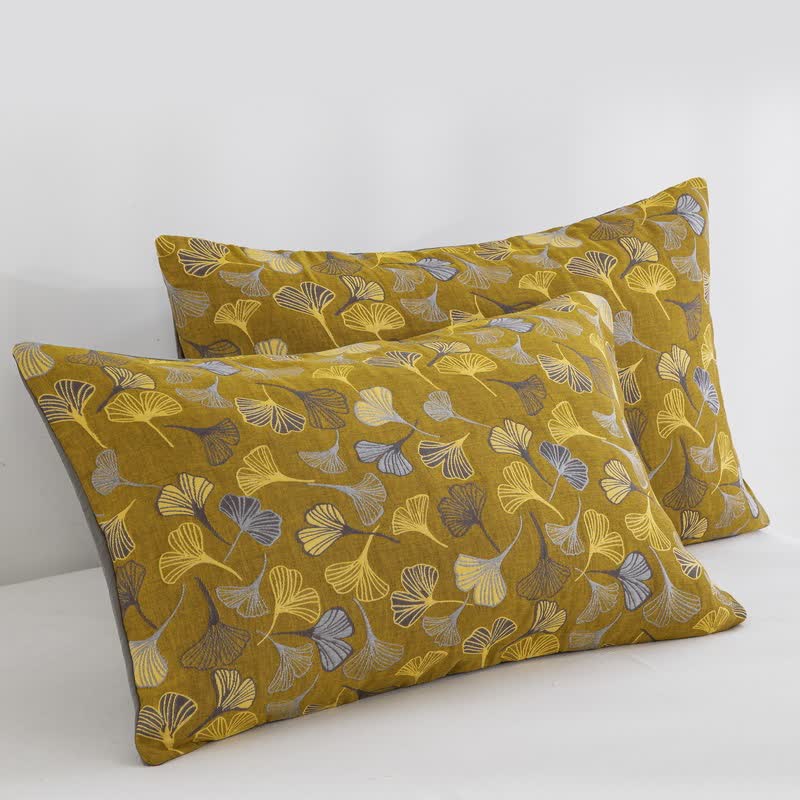 Trapunta in cotone biologico Ginkgo Biloba - image 58