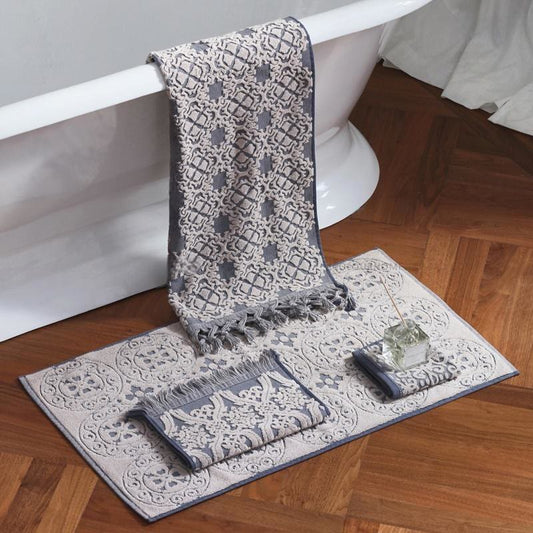 Set di asciugamani da bagno in puro cotone persiano (confezione da 4) - Set da 4 pezzi - 33 cm x 33 cm+33 cm x 80 cm+70 cm x 140 cm+50 cm x 90 cm - image 0