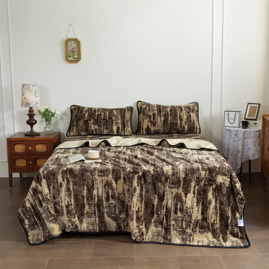 Coperta con lenzuolo con angoli astratta in stile artistico - 2 federe - 48cm x 74cm - image 0