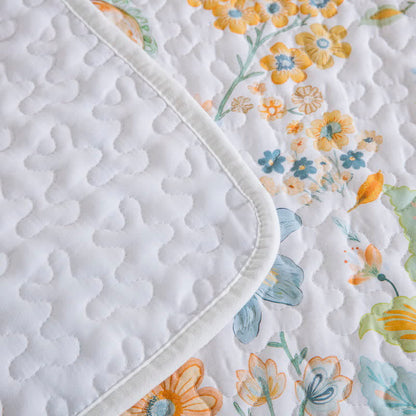 Set di biancheria da letto trapuntato in cotone con motivo Paisley floreale (3 pezzi) - image 7