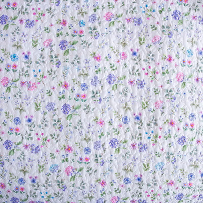 Set copriletto trapuntato in cotone Refresh floreale (3 pezzi) - image 5