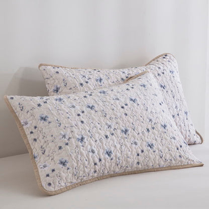 Set copriletto trapuntato floreale Serene Floral (3 pezzi) - image 4