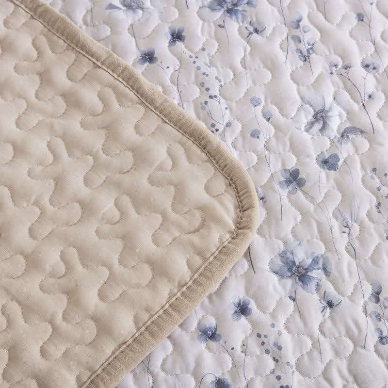 Set copriletto trapuntato floreale Serene Floral (3 pezzi) - image 7