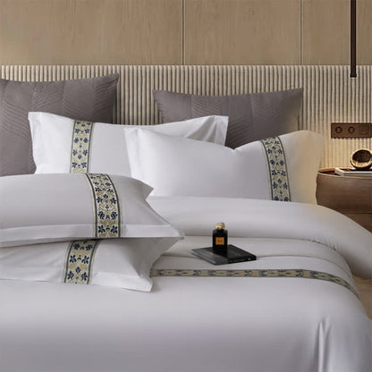 Set copripiumino in stile mediterraneo semplice (3 pezzi) - image 2