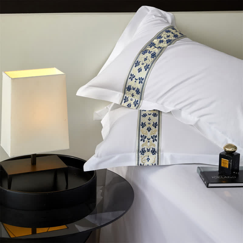 Set copripiumino in stile mediterraneo semplice (3 pezzi) - image 5