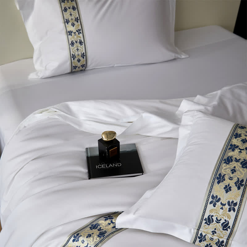 Set copripiumino in stile mediterraneo semplice (3 pezzi) - image 4