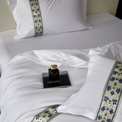 Set copripiumino in stile mediterraneo semplice (3 pezzi) - image 4