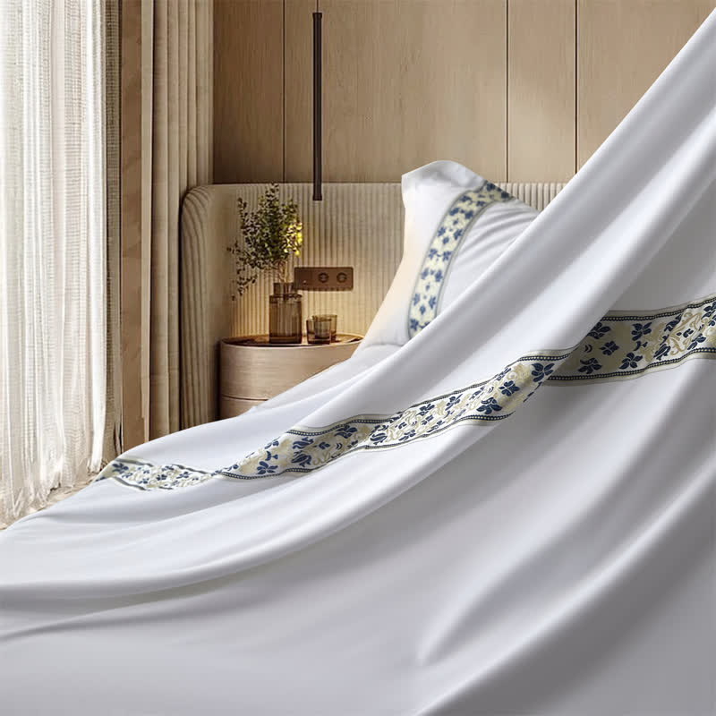 Set copripiumino in stile mediterraneo semplice (3 pezzi) - image 6